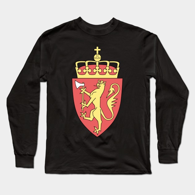 Norway Long Sleeve T-Shirt by Wickedcartoons